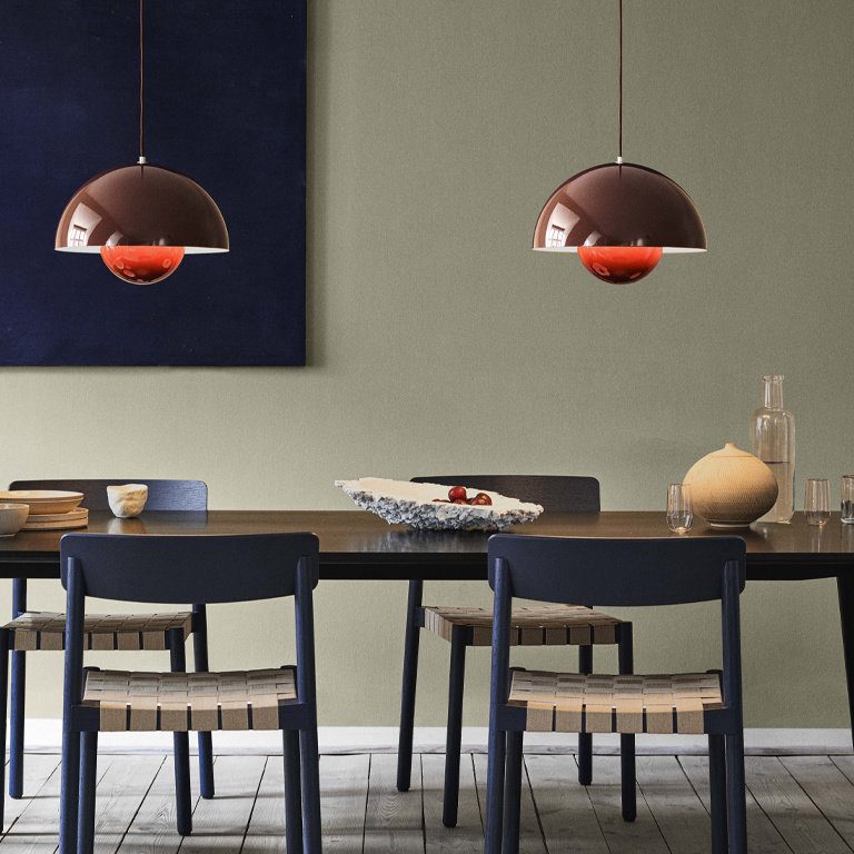 Flowerpot pendant lamp