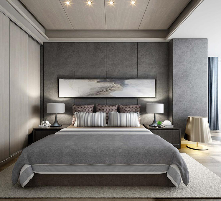 modern minimalist bedroom