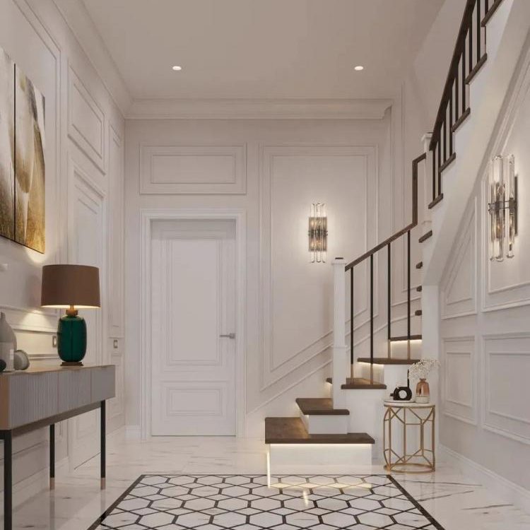 minimalist Style hallway